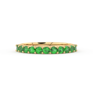 Half Eternity Diamond Wedding Band